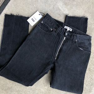 RE/DONE Levi’s High Rise Ankle Zip Front Jeans